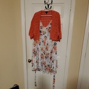 Torrid dress and shrug